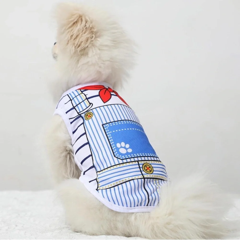 4 Pack Mesh Dog Shirts for Small Dogs - Picture 5 of 8